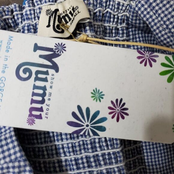 Show Me Your Mumu Debbie Top Tuscany Gingham XS - Picture 6 of 7